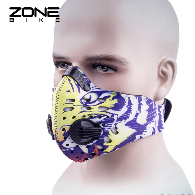 Prix pour ZONEBIKE Anti Pollution Poussière De Sport Vélo Masque Vélo Vélo Visage Bouclier Filtre À Charbon actif Bisiklet Maske Masque Néoprène Prix pour ZONEBIKE Anti Pollution Poussière De Sport Vélo Masque Vélo Vélo Visage Bouclier Filtre À Charbon actif Bisiklet Maske Masque Néoprène