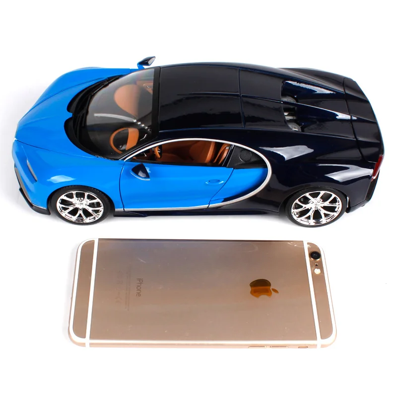 Bburago 1:18 2017 Bugatti Chiron 42 секунд спортивный автомобиль литья под давлением модели