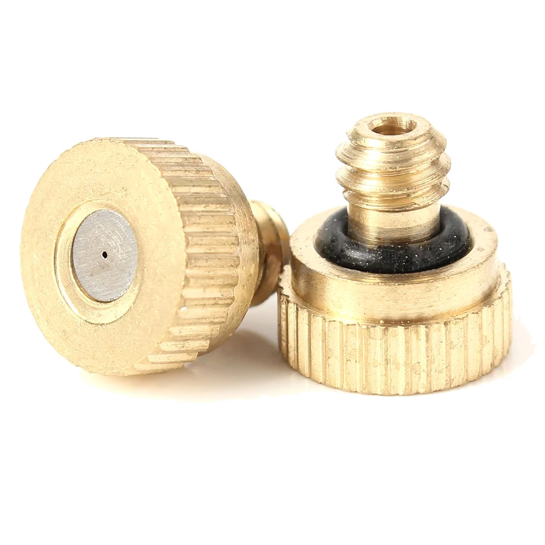 10Pcs Brass Misting Nozzles For Garden Pore size 0.3mmin Spray Guns