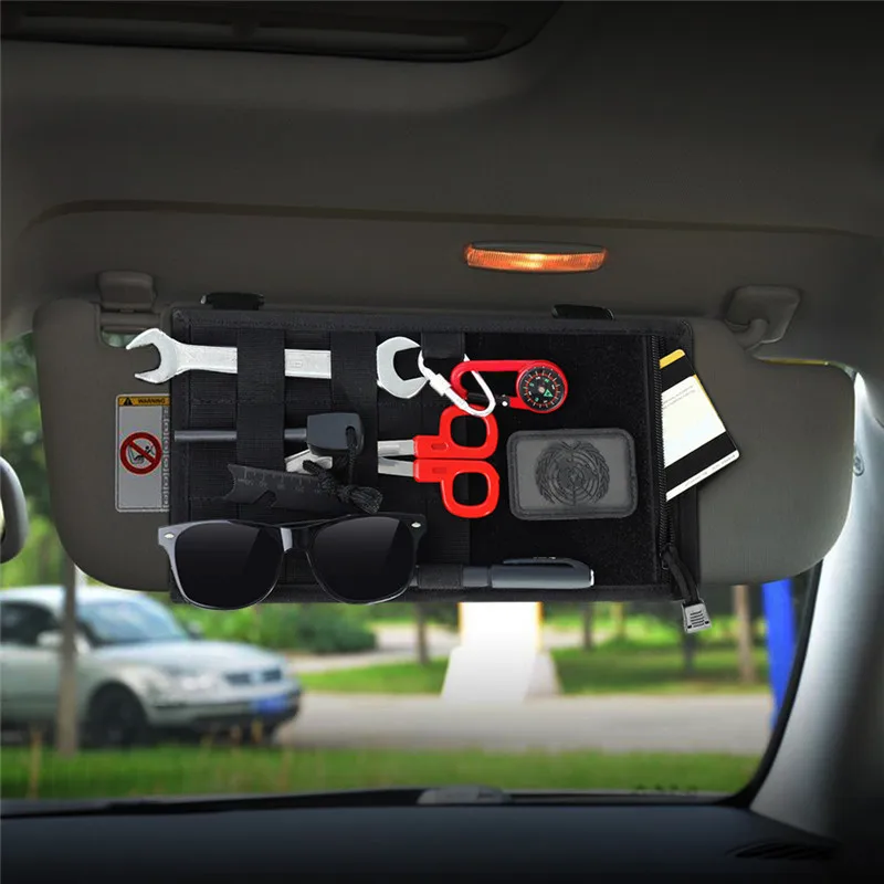 Outdoor Car Storage >> Us 4 74 5 Off Outdoor Vehicle Car Sun Visor Organizer Holder Hunting Car Card Ticket Accessory Storage Molle Pouch Bag In Pouches From Sports Outdoor Car Storage >> Us 4 74 5 Off Outdoor Vehicle Car Sun Visor Organizer Holder Hunting Car Card Ticket Accessory Storage Molle Pouch Bag In Pouches From Sports