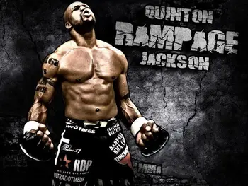 

D1281 Quinton Rampage Jackson MMA Mixed Martial-Print Silk Art Wall Poster