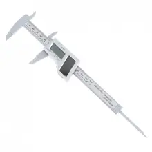 

0-150mm Solar Electronic Digital Vernier Caliper with 0.1mm Accuracy and Solar Panels for Inner / Outer Diameter Depth Measuring