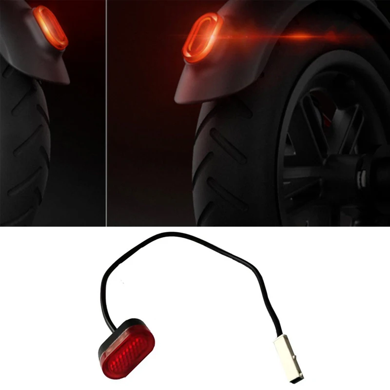 

Electric Scooter Rear Tail Lamp Light Stoplight Brake Light with Line Taillight Kit for XIAOMI MIJIA M365 M187 Bird Spin Scooter