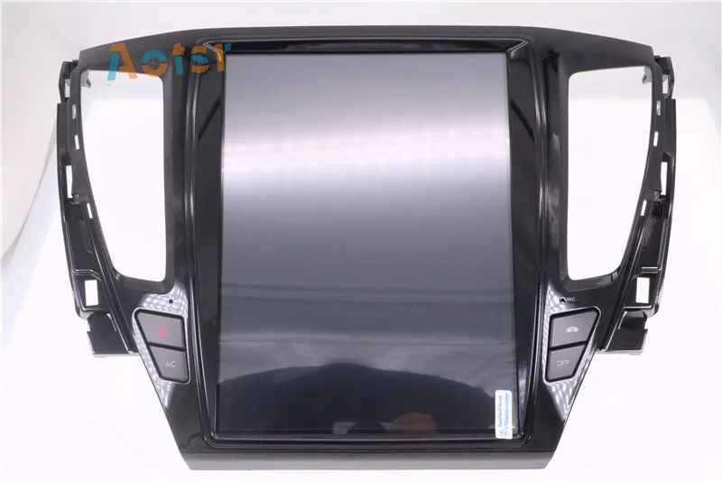 Best Tesla style 12"BIG Screen Android 7.1 GPS Navigation Auto Stereo Car Radio For MITSUBISHI PAJERO 2016 2017 2018 Car NO CD Player 5