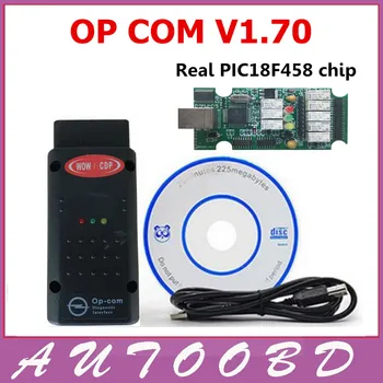 

2017 DHL Free op com opel v1.70 opcom with PIC18F458 Chip diagnostic interface can OBD2 Op-com/Op Com/ Opcom/ for opel scan tool