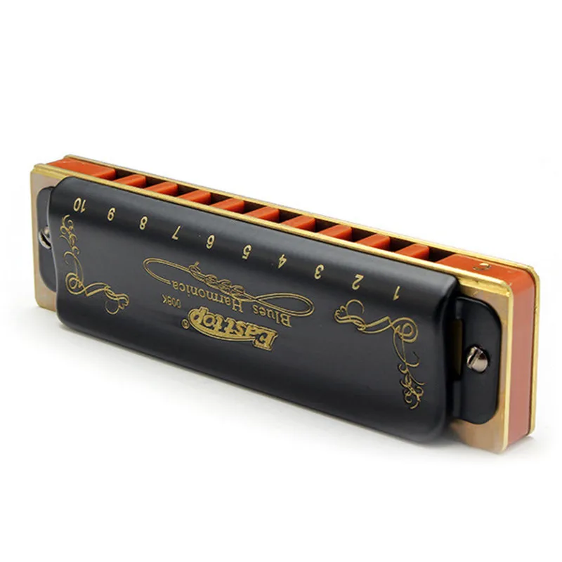 10 حفرة هارمونيكا سلم موسيقي الفم ogan armonicas melodica مع حالة تغطية ل آلات النفخ الموسيقية حبيب هدية