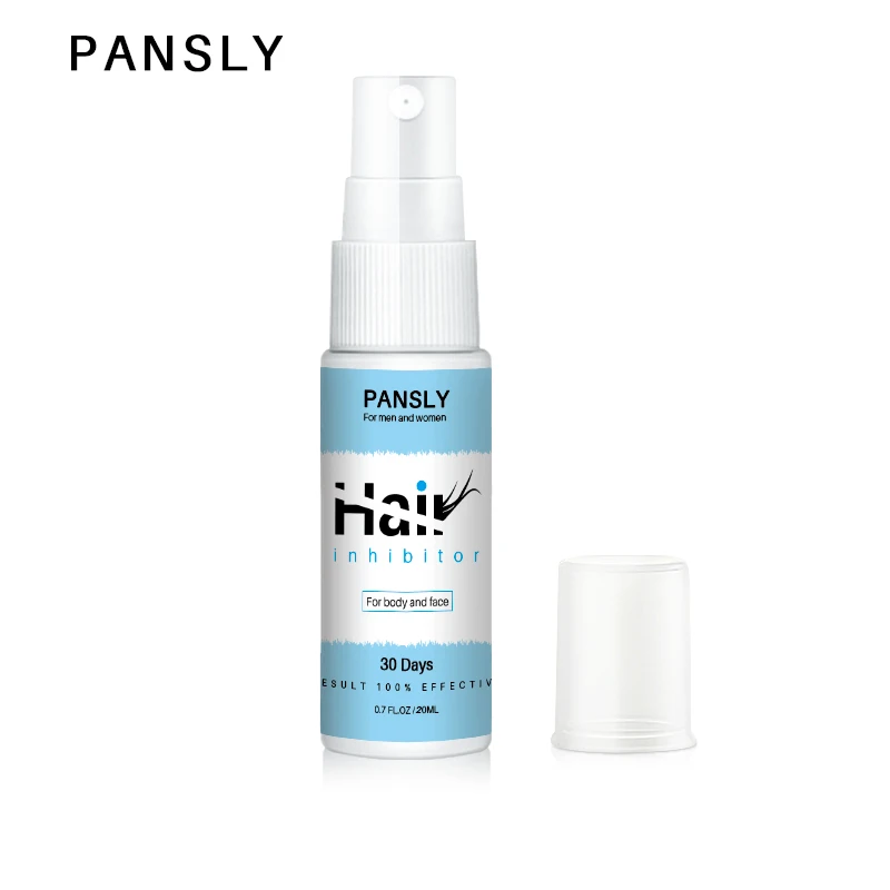 Pansly Hair Growth Removal Inhibitor Serum Oil Spray Beard Bikini Intimate Face Legs Body Armpit Painless Hair Remover