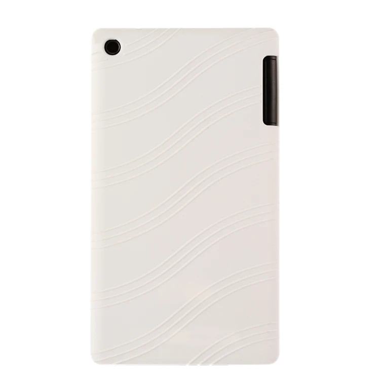 Ультратонкий Мягкий силиконовый чехол-накладка для lenovo Tab 2 Tab2 7,0 A7-20F A7 20 7 - Цвет: White