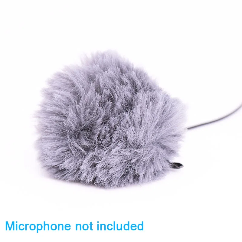 

Outdoor Microphone Windscreen Muff for BOYA BY-M1 BY-WM4 BY-WM6 (5MM Mic) for BOYA Lavalier Label Micphone