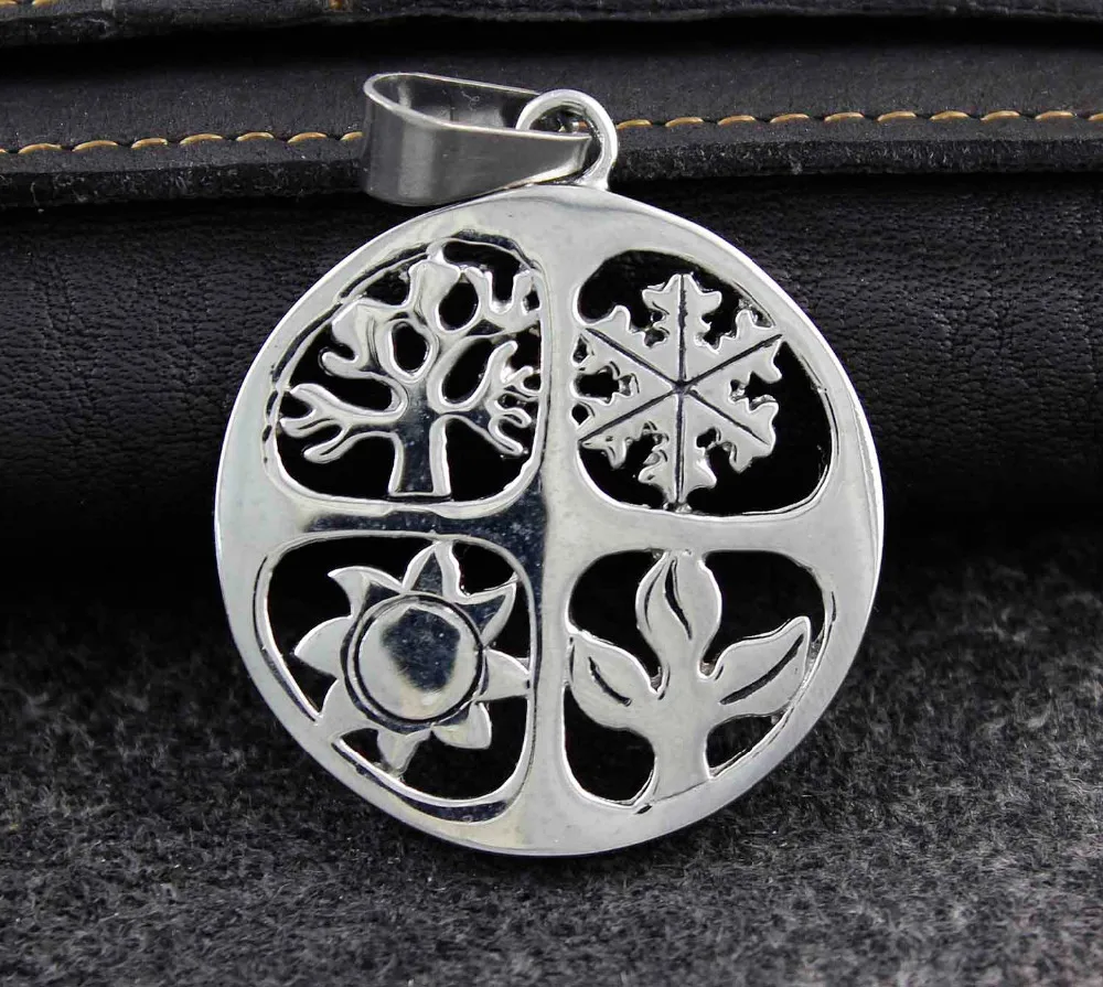 Новое четырехсезонное колесо года Equinox Pagan подвеска в стиле Викки|wheel pendant|wheels
