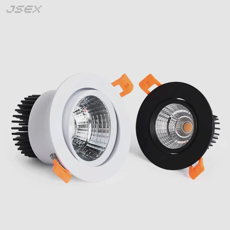 

Dimmable Round 7W9W12W LED Downlights Recessed COB LED Ceiling Spot lights AC220V/110V Warm /Cold White LED Lamp Indoor Lighting