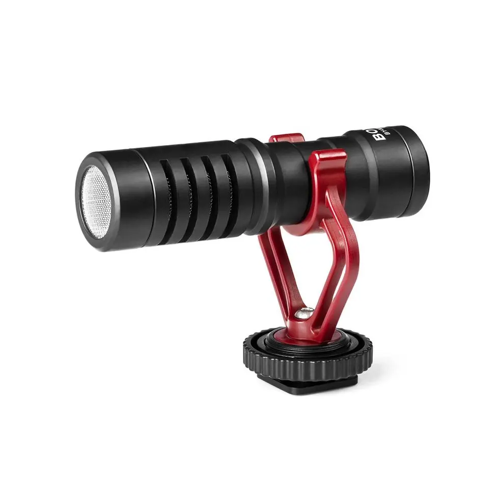 

Compact On-Camera Video Microphone Interview Recording Mic For Smartphone