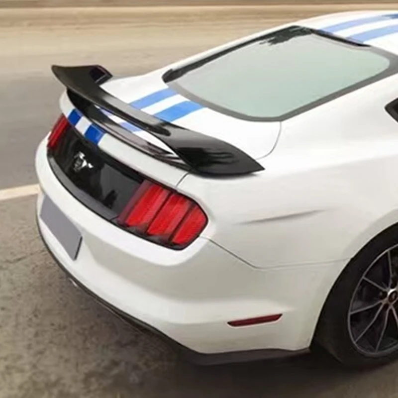 Для Ford Mustang ABS Материал спойлер заднего багажника, крыла GT350 R Стиль авто гоночный автомобиль стайлинг хвост губы крыло