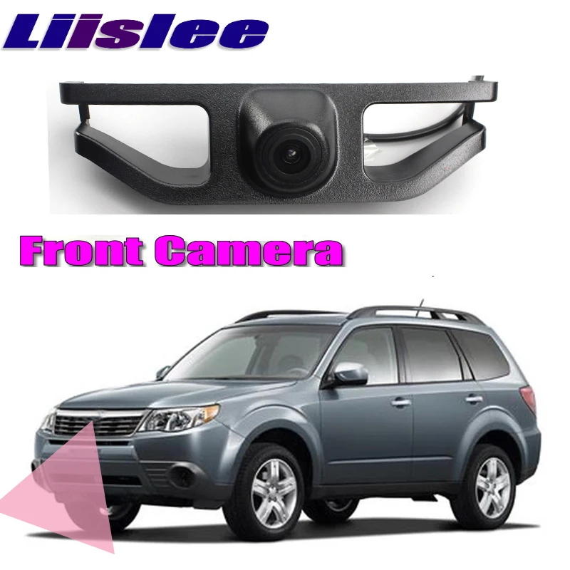 Передняя камера LiisLee для Subaru Forester SH 2009 2013 сетчатая с ручным управлением
