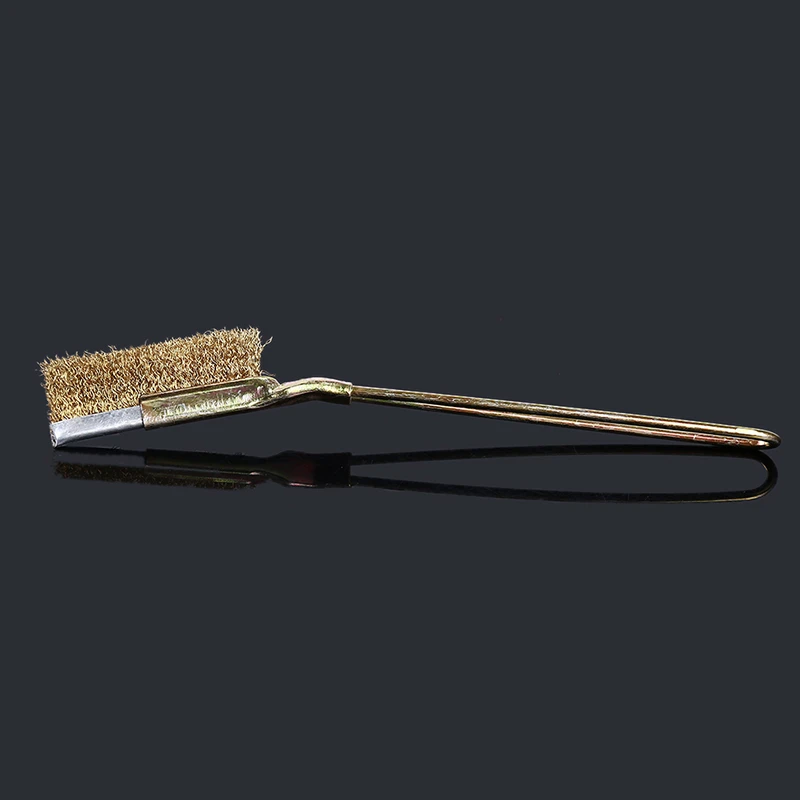 Straight brush B Мини чистящие полировочные щетки из нержавеющей стали, проволочная щетка, удаляющие щетки для ржавчины, чистящая щетка для раковины, сковорода, кастрюля, плита - Цвет: Straight brush B
