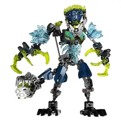 2017 Bionicle 71312 биохимические воин Bionicle Ekimu в Msdk Maker Building Block игрушки