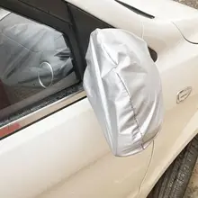 1 пара накладка на зеркало заднего вида автомобиля Защита от мороза ледяной Щит Водонепроницаемый солнцезащитный козырек боковое зеркало снежное покрытие автомобиля-Стайлинг