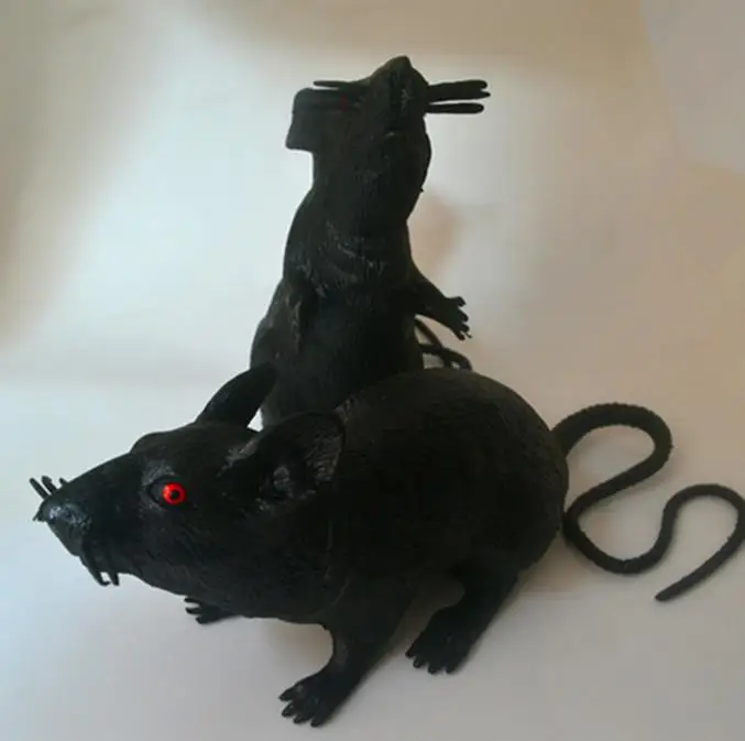 large rubber rat toy