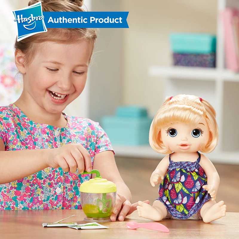 Hasbro Baby Alive сладкие ложки Детские кавайные платья куклы для девочек мягкая милая кукла-девочка игрушки мягкие куклы гуманоиды подарок для детей