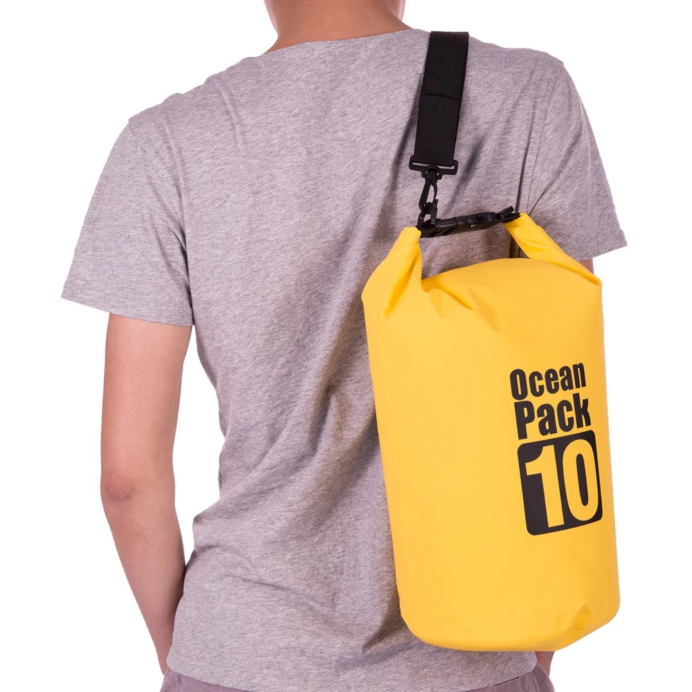 2L/5L/10L/15L/20L/30L Супер Легкий ПВХ сухой мешок для каякинга рафтинг Серфинг Спорт