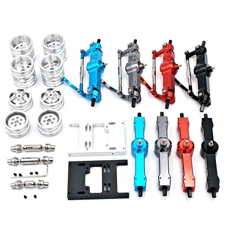RC Auto Parti 4x4 METALLO MOZZO PER WPL B14 B16 B24 B36 fai da te UPGRADE AccessorA 7W9