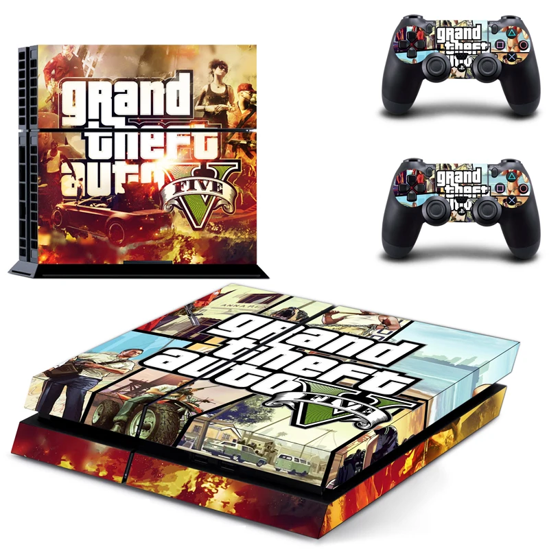 Grande Roubo De Auto V Gta 5 Pele Adesivo Decalque Para Ps3 Magro 4000 Playstation  3 Console E Controladores Para Ps3 Skins Adesivo Vinil - Adesivos -  AliExpress