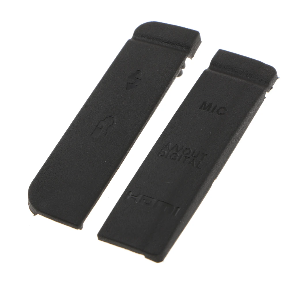 Rubber Cover Set for Canon EOS 7D USB Interface Cap AV OUT MIC HDMI Door Lid High Elasticity Plastic Material