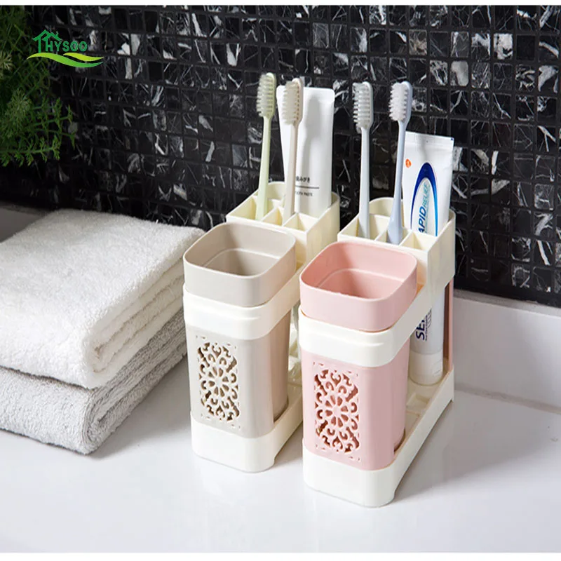 

Couple toothbrush holder household wash set creative mouthwash toothpaste box toothpaste shelf