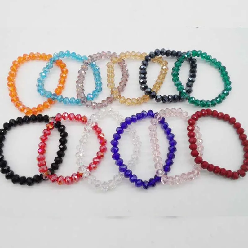 8mm Fashion Charm Crystal Gl Beads Bracelets Design Charm Crystal Gl Beads Bracelets