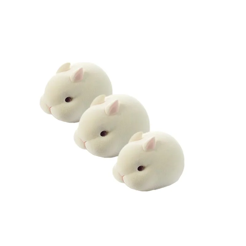 Кролик силиконовая форма для выпечки Форма для торта, Мусса шоколадные конфеты инструмент Мягкая Керамическая глина плесень