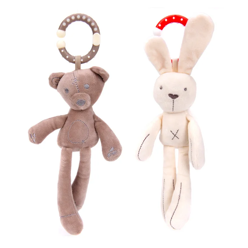  Rabbit Windbell Car Ring Bed Hanging Bed Around Plush Consolation Doll Puzzle Toy