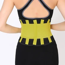 

Men&Women Neoprene Waist Support Lumbar Support Waist training Belt Exercise Weight Loss Burn BodyShaper Gym Fitness Belt B34H