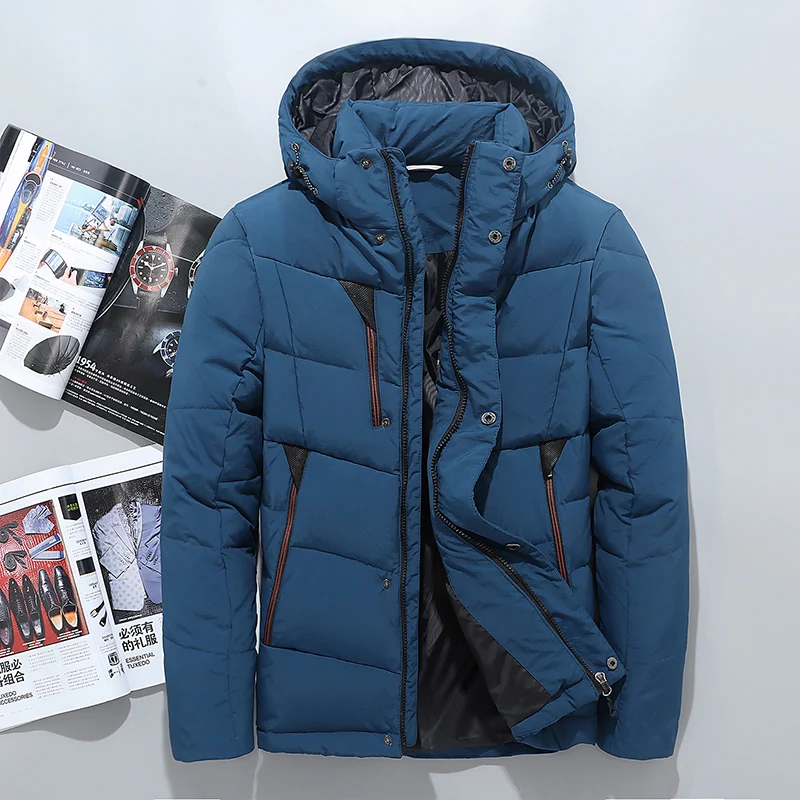 men winter jackets men down jacket slim thick fashion male down Coat