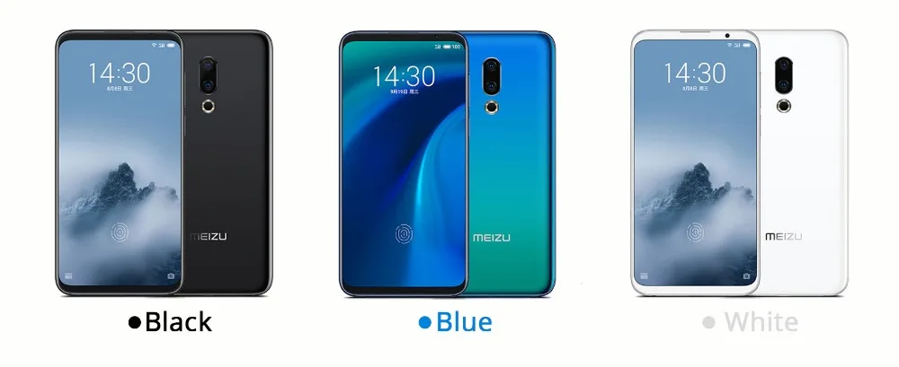 Meizu 16th 16 th, глобальная версия, 6 ГБ ОЗУ, 64 Гб ПЗУ, Смартфон Snapdragon 845, четыре ядра, 6,0 дюймов, 2160x1080 P, экран, отпечаток пальца