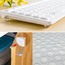 50 шт. самоклеющиеся резиновые накладки для ног силиконовые прозрачные двери шкафа закрываются буфера бампер стоп подушка для ящика шкафа