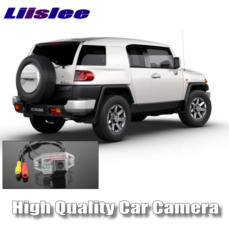 LiisLee Car Camera For TOYOTA FJ Cruiser GSJ15W 2006~2017 High Quality Rear View Back Up Backup Camera CCD + RCA Night View CAM yaopei new oem 86790 04010 2008 2013 for toyota tacoma rear view backup camera lift gate monitor back