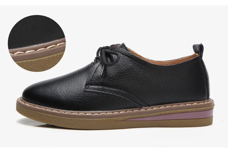 HX 058 (5) Lace-Up Women Shoes Flats