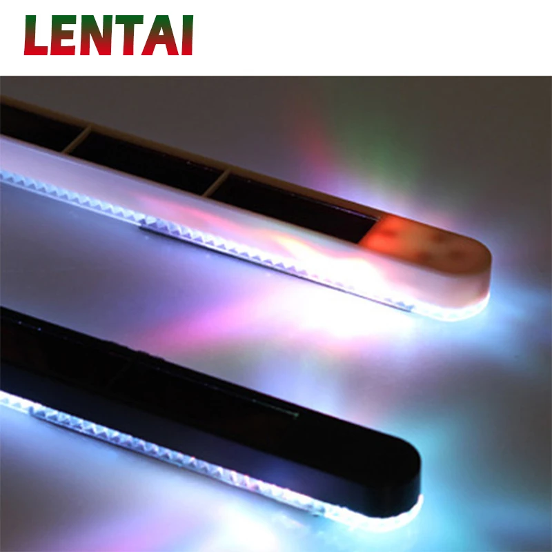 LENTAI 1 шт. автомобильный оконный Солнечный атмосферный светильник светодиодный