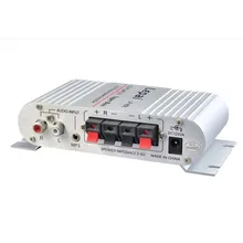 Un Son de haute qualité Mini Salut-fi Amplificateur Booster Radio MP3 Stéréo pour Auto Moto Accueil Noir Livraison Gratuite FPXM10