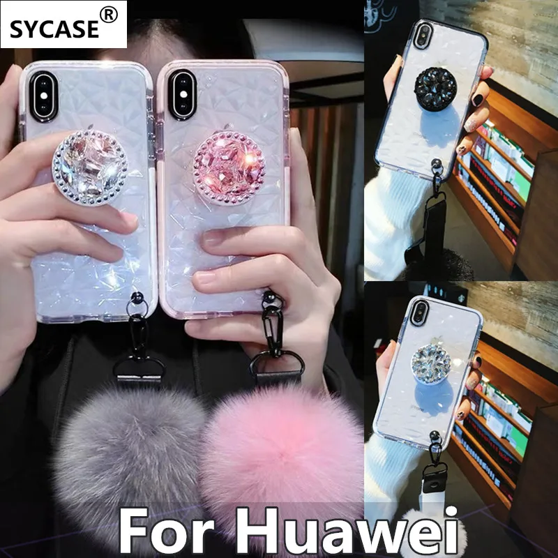 SYCASE Роскошные милые мягкие чехол для телефона huawei P20 Lite плюс коврики 20 PRO Чехол