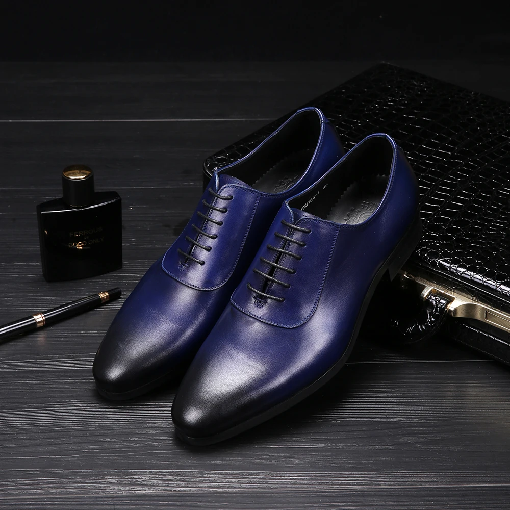 new european style genuine full grain leather mens fashion qshoes