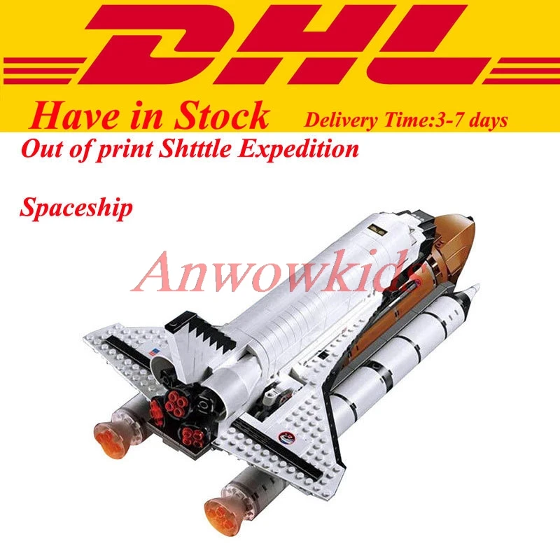 

IN Stock LEPIN 16014 1230Pcs Space Shuttle Expedition Model Building Kits Minifigure Blocks Bricks Compatible Children Toy 10231