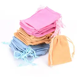 10x7x9 см Coloful бархатный шнурок сумки ювелирные изделия Упаковка Дисплей Drawstring упаковка Подарочная Сумки и чехлы