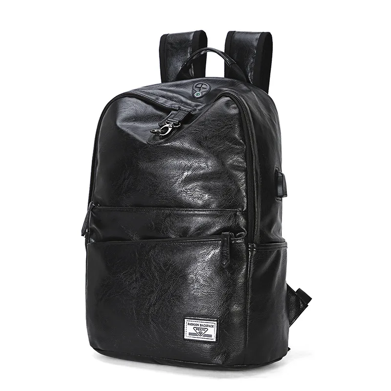 

vintage usb charging laptop backpack for men waterproof business backpack large capacity leisure travel backpack school mochila