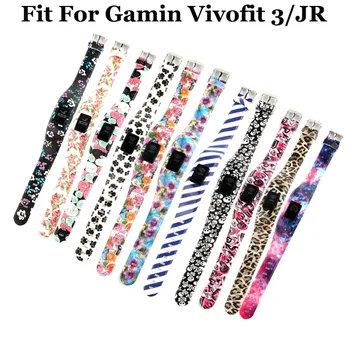 

15 Colors for Garmin Vivofit JR Bands With Secure Watch Clasp Silicone Replacement Bands for Garmin Vivofit JR/Vivofit 3 Strap