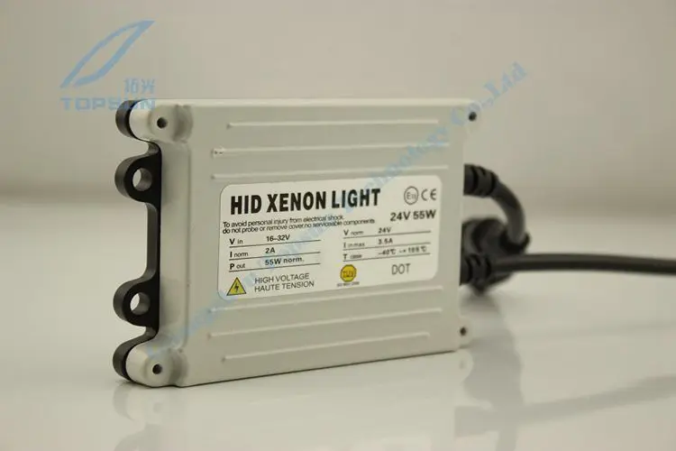 

GZTOPHID 2pcs AC Slim HID Ballast 12V 55W 55-1B, Car Styling Slim Ballast Reactor Ignition Block For Xenon HID Lamps