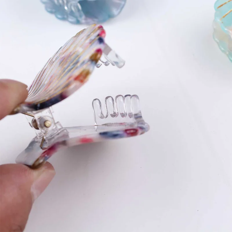 Trendy Shell Hair Clip Acetate Resin Floral Clips Grips Ponytail Hairpins 2019 Trendy Shell Hair Clip Acetate Resin Floral Clips Grips Ponytail Hairpins 2019