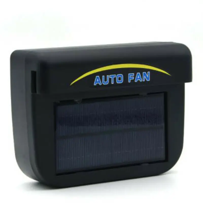 Solar Powered Car Window Air Vent Ventilator Mini Air Conditioner Cool Fan Air-conditioning Installation For RV Caravan Van