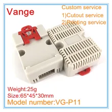 5 шт./лот, маленький держатель для батареи, пластиковый чехол из АБС-пластика, корпус 65*45*30 мм для din-рейки, проектная коробка