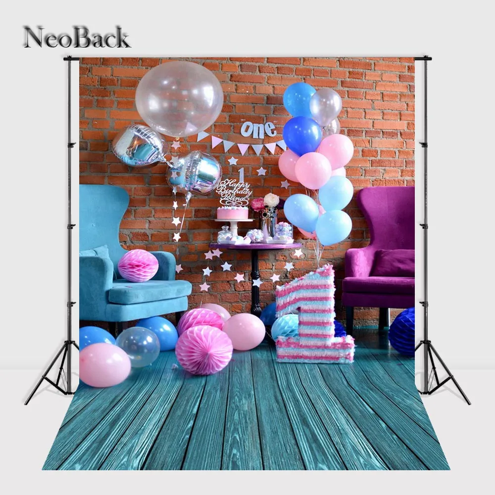 

NeoBack Thin vinyl cloth New Born Baby Photography Backdrop children kids backdrops Printing Studio Photo backgrounds B1453